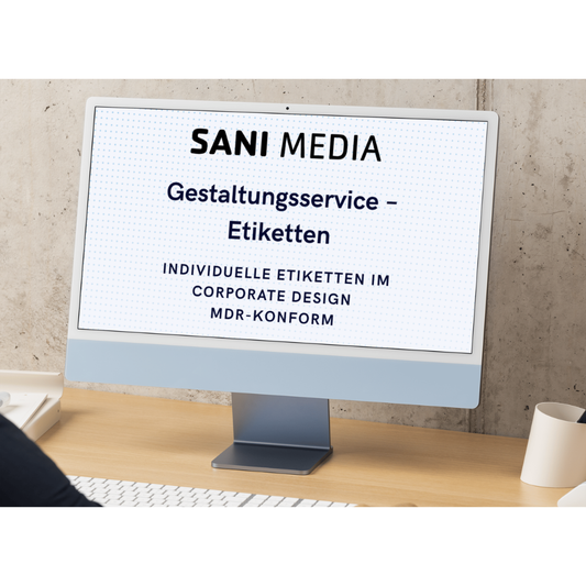 Gestaltungsservice-Etiketten